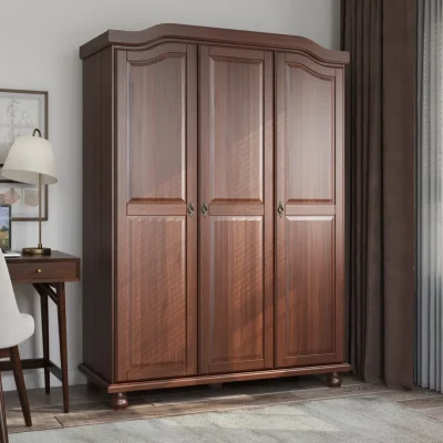Kytle Lemari Pakaian 3 Pintu Kayu Jati