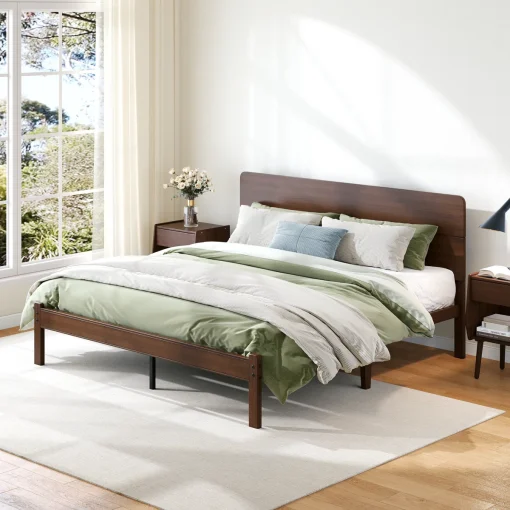 Latfala Tempat Tidur Kayu Jati Desain Minimalis Terbaru