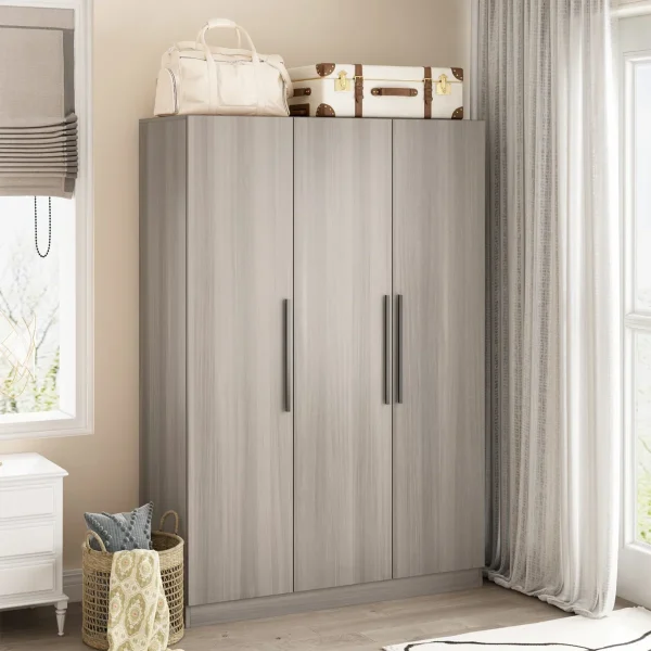 Mallaya Lemari Pakaian 3 Pintu Plywood Minimalis