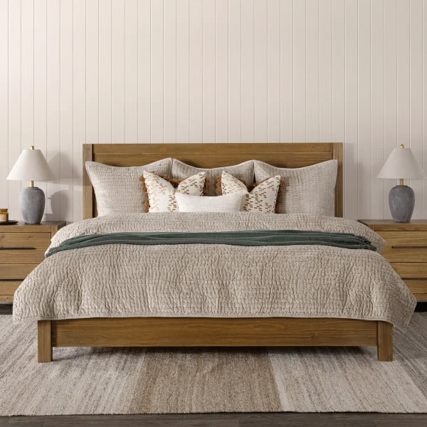 Modicca Tempat Tidur Kayu Jati Solid