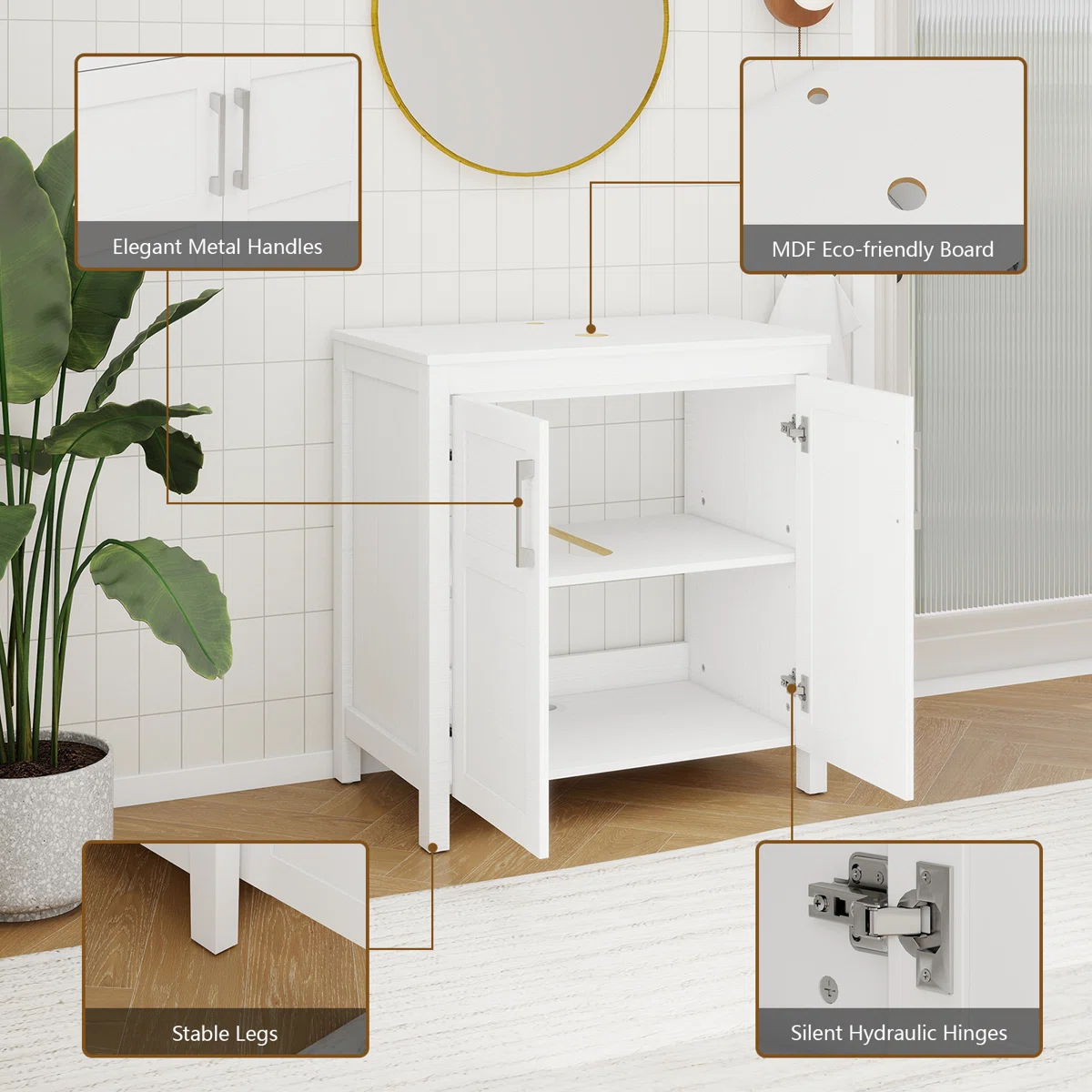 Netta Wastafel 2 Pintu Cat Duco Minimalis3