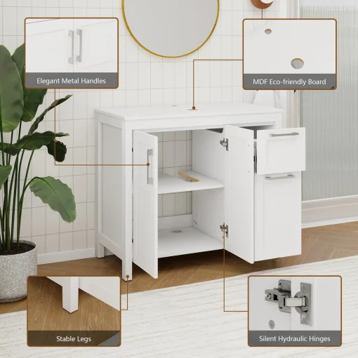 NETTA Wastafel Cabinet Kamar Mandi Cat Duco Minimalis