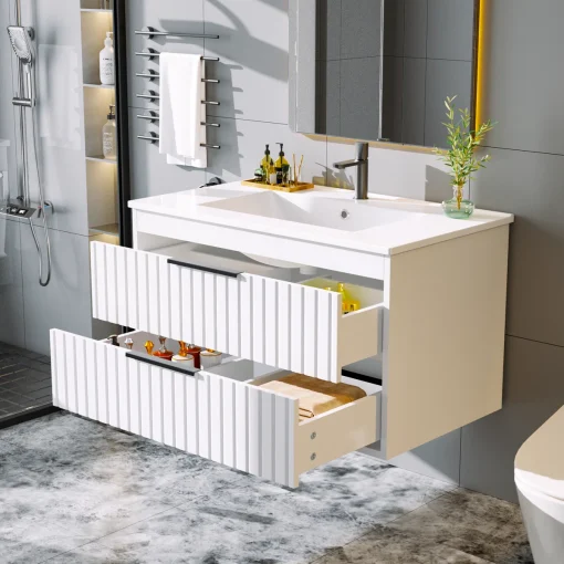 NORRA Wastafel Cabinet Cat Duco Minimalis Modern