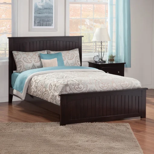 Namikaze Tempat Tidur Kayu Jati Minimalis Modern