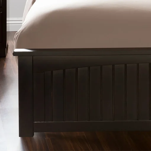 Namikaze Tempat Tidur Kayu Jati Minimalis Modern