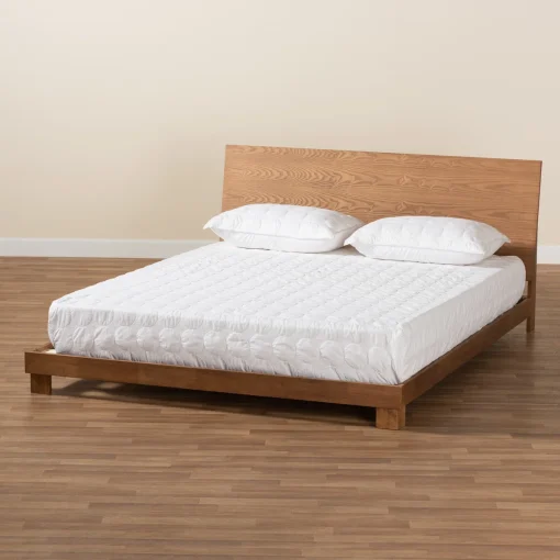Poiransh Tempat Tidur Kayu Jati Solid Minimalis Terbaru