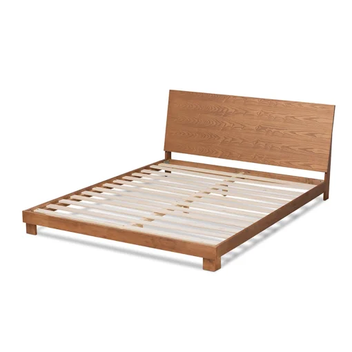 Poiransh Tempat Tidur Kayu Jati Solid Minimalis Terbaru