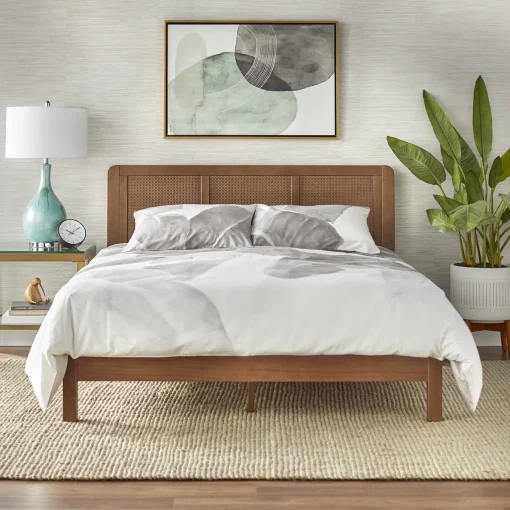 Rangely Tempat Tidur Rotan Minimalis Modern Kekinian