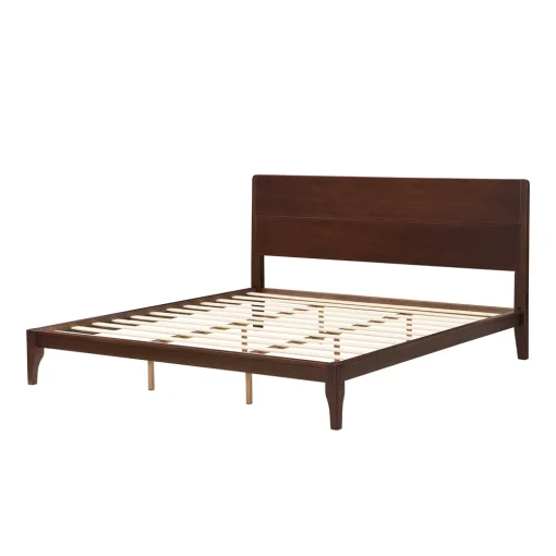 Rebenna Tempat Tidur Kayu Jati Minimalis Modern Terbaru
