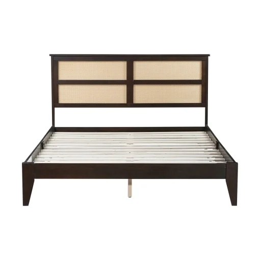 Roberry Tempat Tidur Rotan Kayu Jati Minimalis