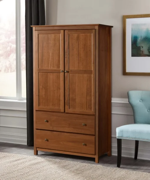 Shaker Lemari Pakaian Multifungsi Minimalis 2 Pintu