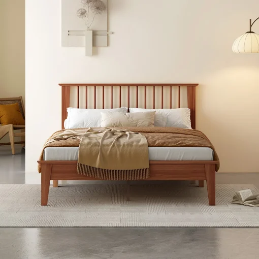 Tempat Tidur Minimalis Modern Kayu Jati Jepara