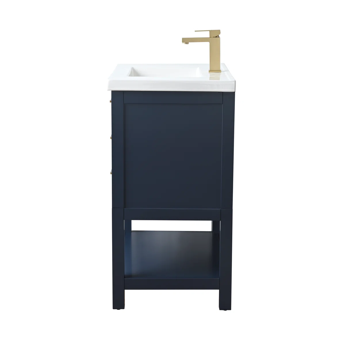 Vacini Wastafel Cabinet Cat Duco Navy Blue Minimalis