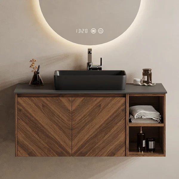 VANITY Wastafel Plywood Minimnalis Modern