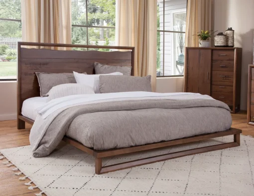 Willery Tempat Tidur Kayu Jati Solid Desain Minimalis