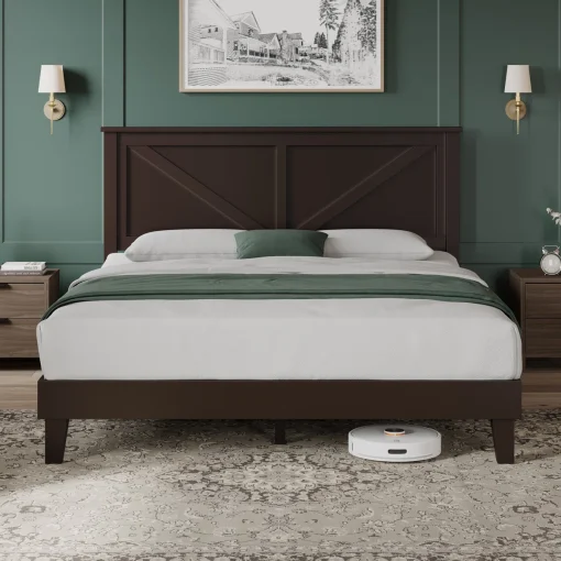 Winston Tempat Tidur Kayu Jati Minimalis Modern