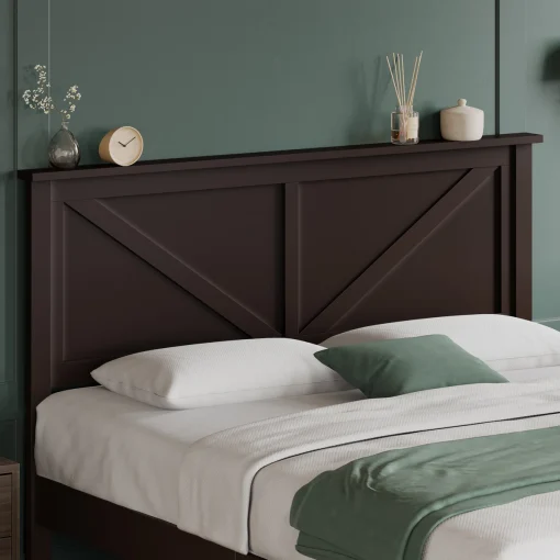 Winston Tempat Tidur Kayu Jati Minimalis Modern