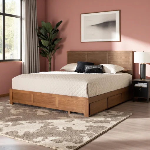 Xilonjing Tempat Tidur Berlaci Model Japanese Minimalis