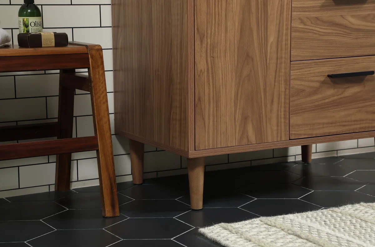 Balwin Wastafel Cabinet Retro Kayu Jati Minimalis3
