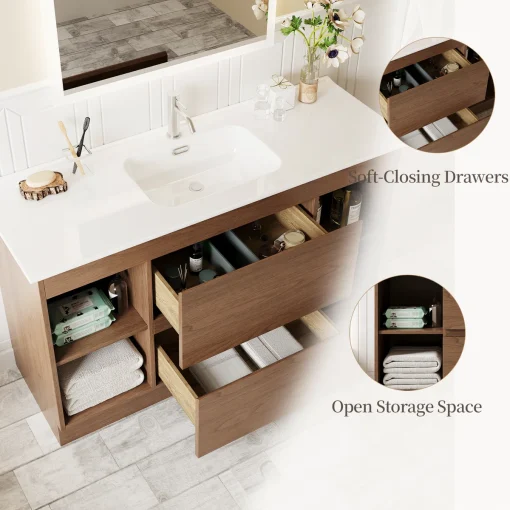 Danilo Wastafel Cabinet Storage Minimalis Bahan Hpl Taco