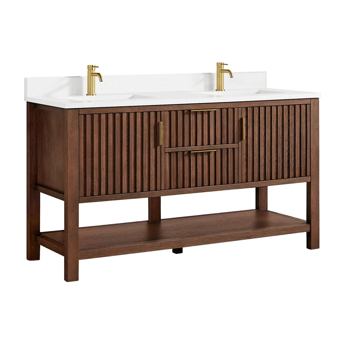 Delane Wastafel Cabinet Laci Rustic Kayu Jati Minimalis4