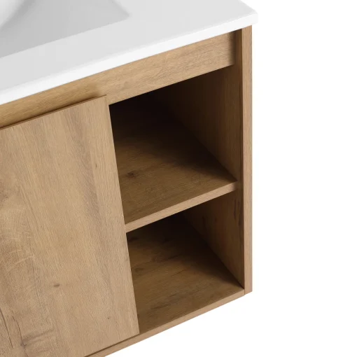 DINNA Wastafel Kabinet Kayu Jati Minimalis Modern