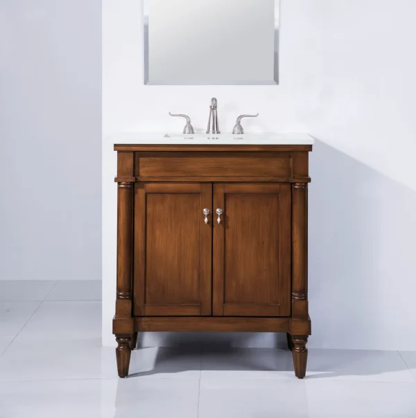 Issabel Wastafel Cabinet Serbaguna Klasik Modern Kayu Jati