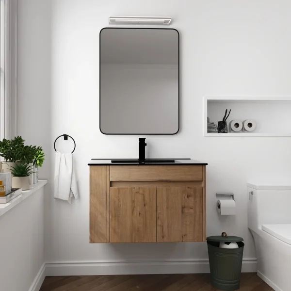 Kalia Wastafel Kabinet Kayu Jati Minimalis