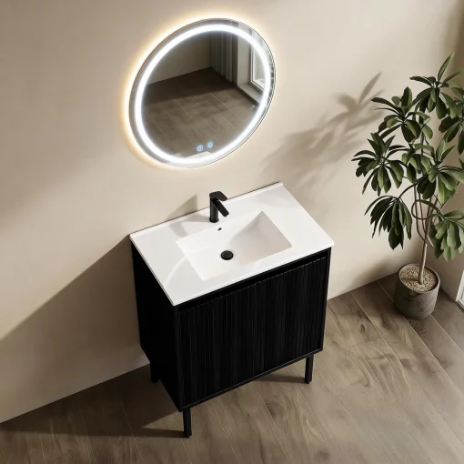 KLEA Wastafel Cabinat Storage Cat Duco Minimalis Modern