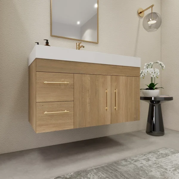 Marko Wastafel Cabinet Storage Plywood Minimalis