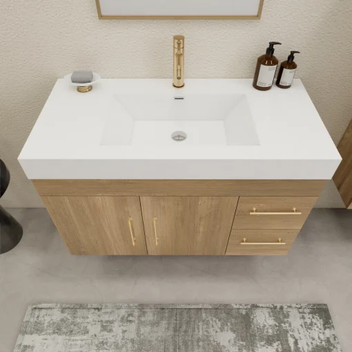 MARKO Wastafel Cabinet Storage Plywood Minimalis