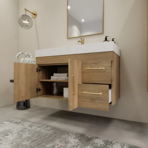 MARKO Wastafel Cabinet Storage Plywood Minimalis