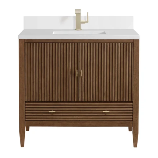MIRIN Wastafel Cabinet Laci Minimalis Kayu Jati Jepara