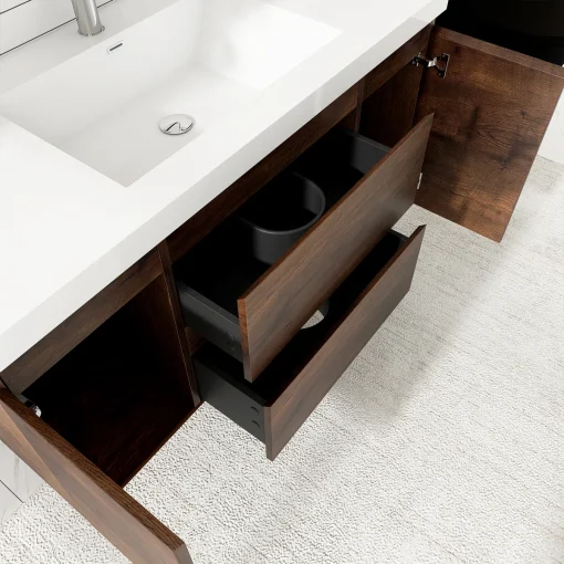Moreno Wastafel Cabinet Serbaguna Minimalis Kayu Jati