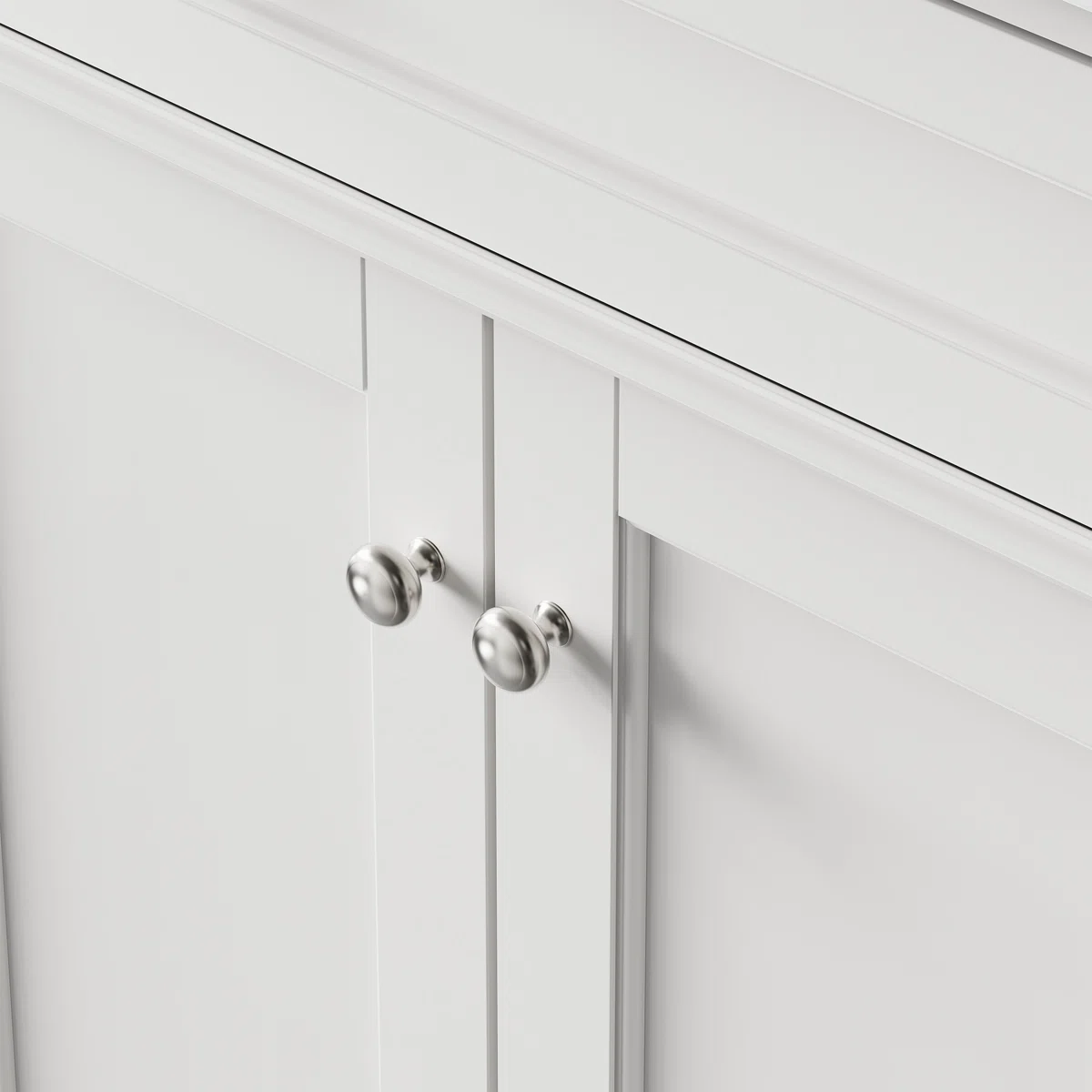 Nallan Wastafel Cabinet 2 Pintu Cat Duco Desain Minimalis3