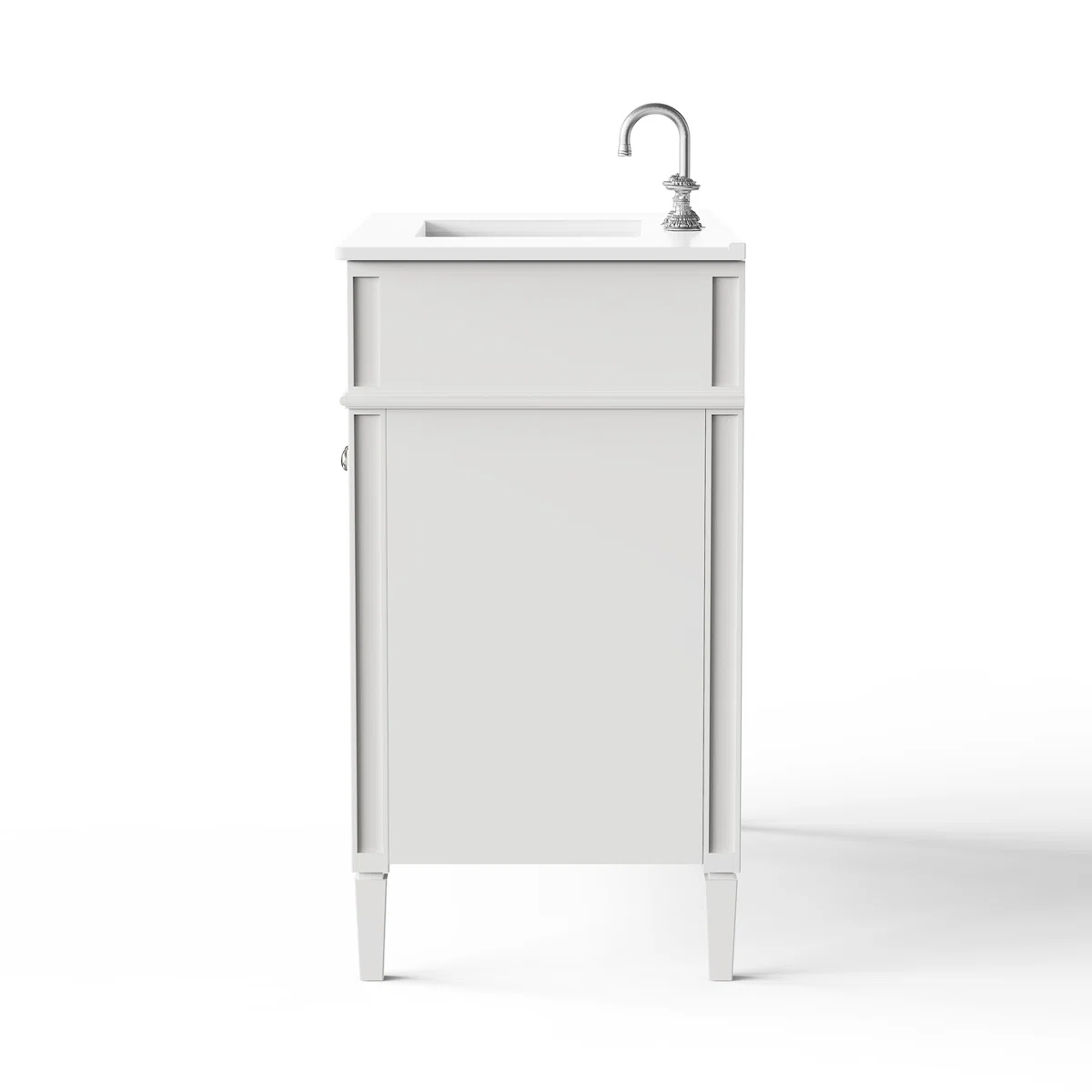 Nallan Wastafel Cabinet 2 Pintu Cat Duco Desain Minimalis4