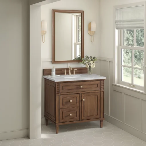 ROKKA Wastafel Kabinet Kayu Jati Minimalis Modern