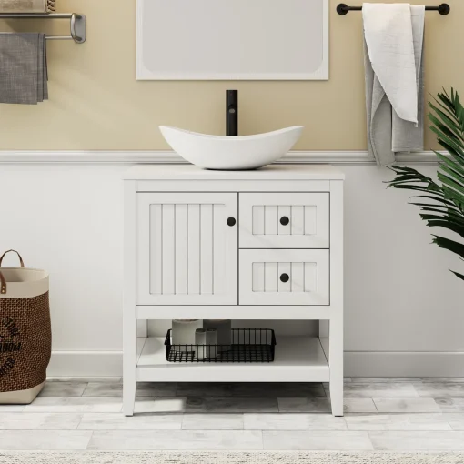 SARA Wastafel Cabinet Cat Duco Desain Minimalis
