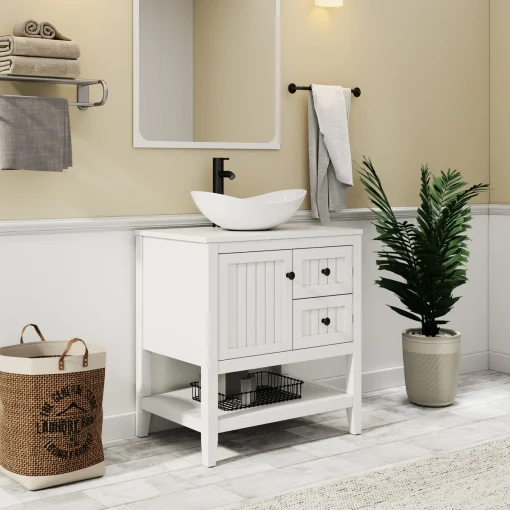 SARA Wastafel Cabinet Cat Duco Desain Minimalis