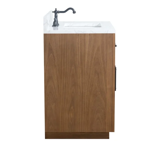 TARA Wastafel Cabinet 2 Pintu Kayu Jati Minimalis