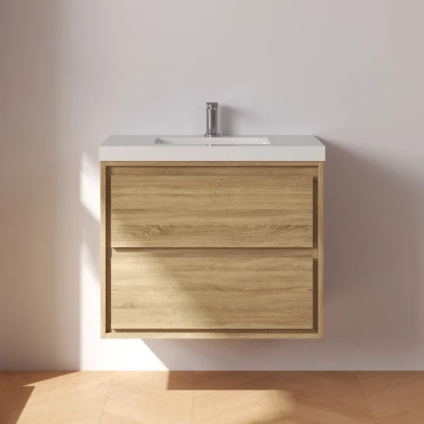 Tora Wastafel Kabinet Laci Bahan Plywood Minimalis