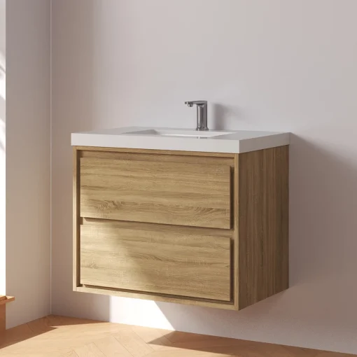 TORA Wastafel Kabinet Laci Bahan Plywood Minimalis