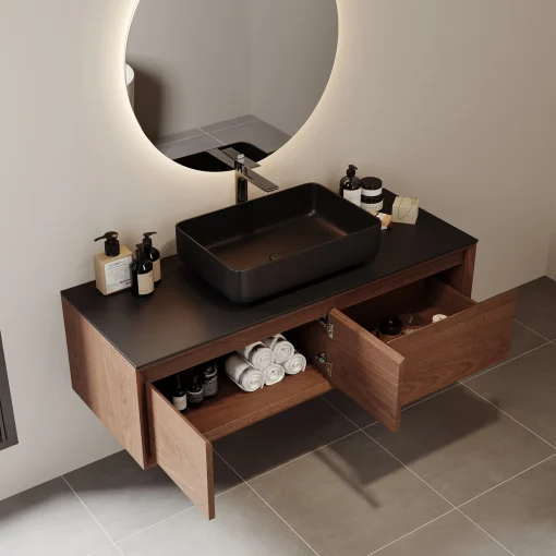 TORRA Wastafel Cabinet Laci Bahan Plywood Minimalis