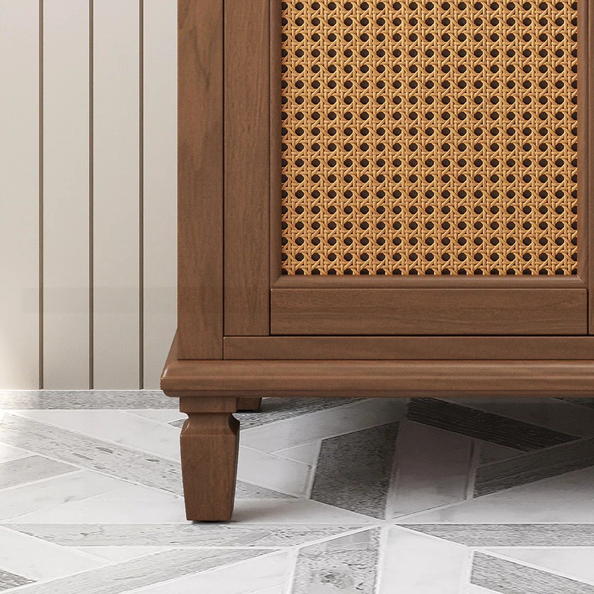 Vania Wastafel Cabinet Multifungsi Kayu Jati Minimalis2
