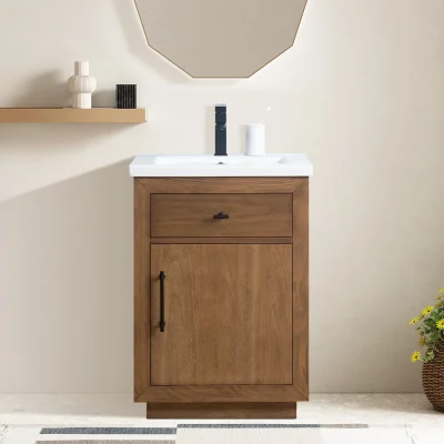 Viola Wastafel Kabinet 1 Pintu Minimalis Kayu Jati