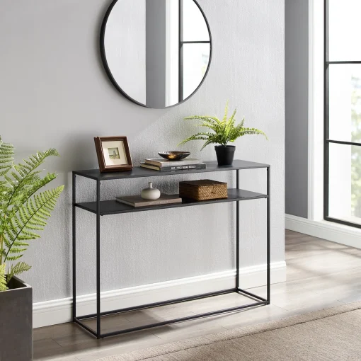 AXTON Meja Konsol Rangka Besi Holo Minimalis Modern