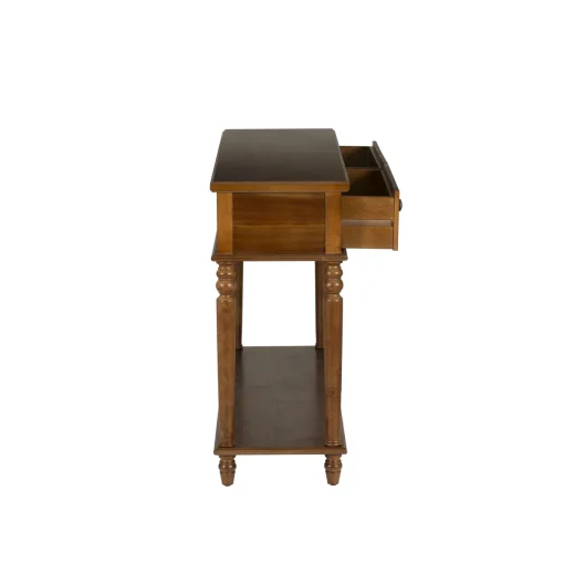 BAKLEY Console Table Laci Kayu Jati Klasik Modern