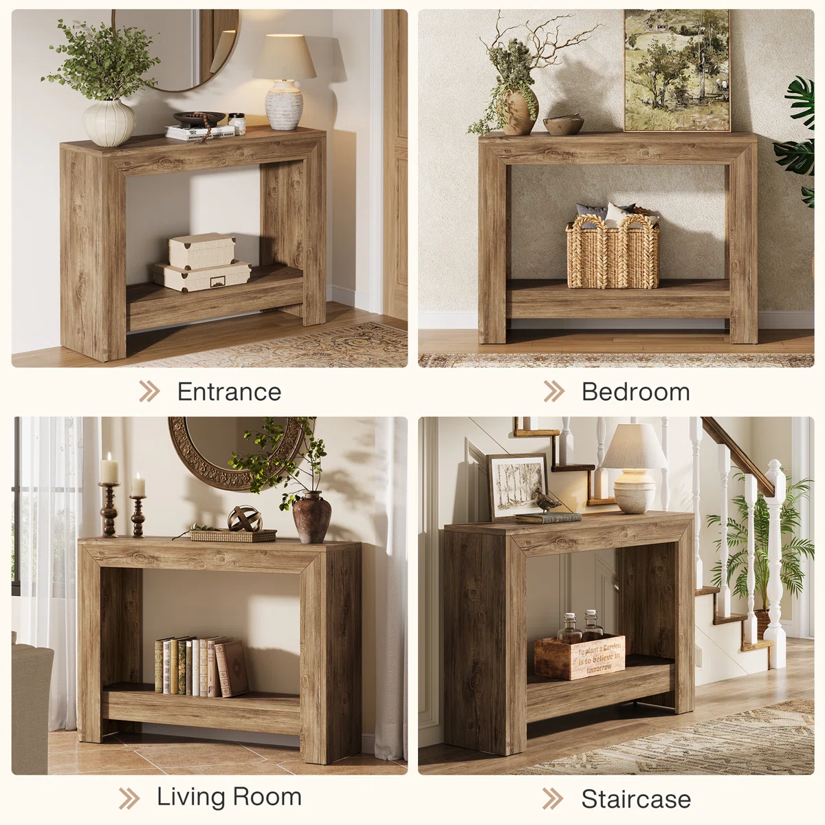 Cello Meja Konsol Kayu Jati Solid Mininalis Modern3