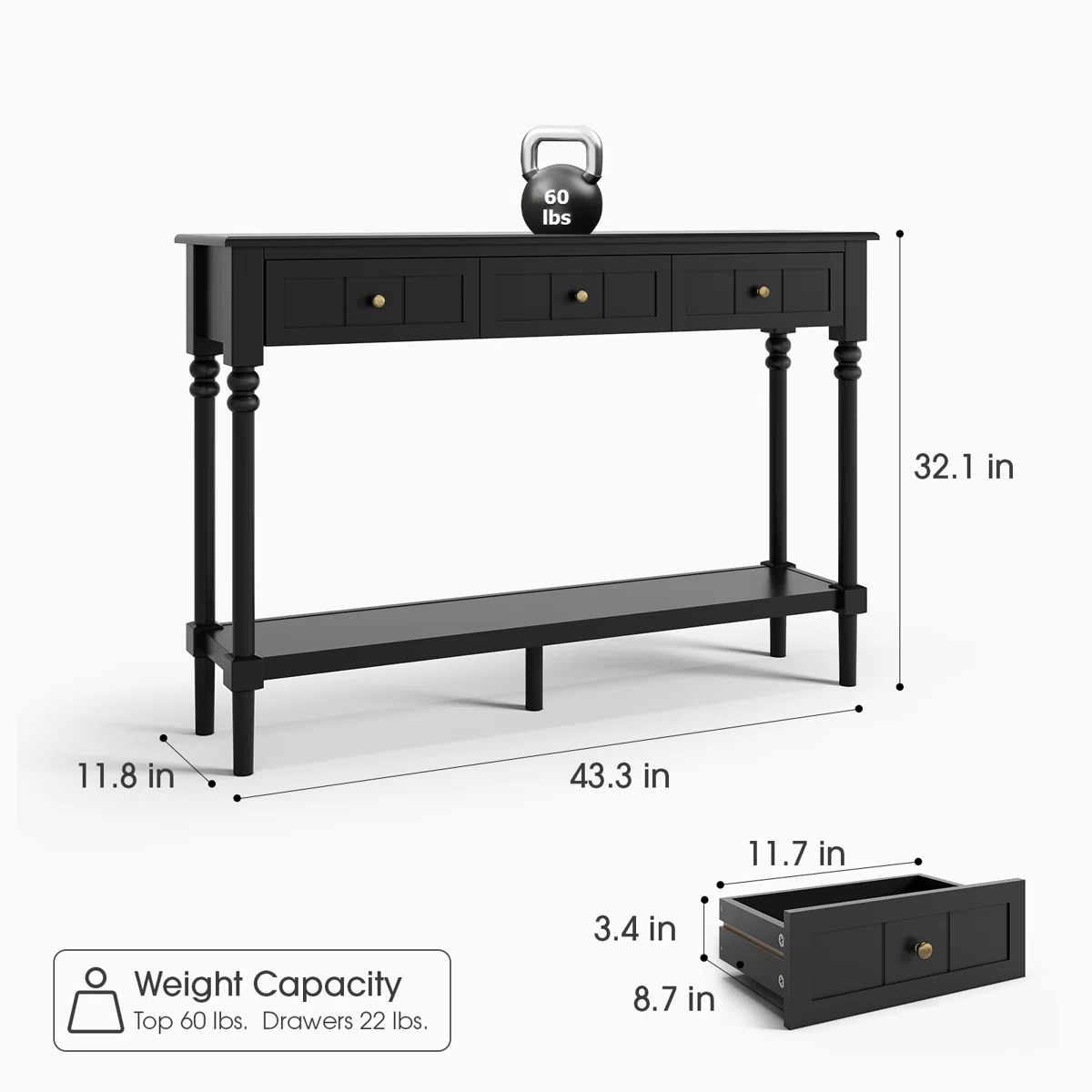 Mikko Meja Konsol Berlaci Desain Minimalis Modern4