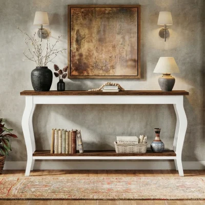 Monna Meja Konsol Antik Desain Minimalis Modern